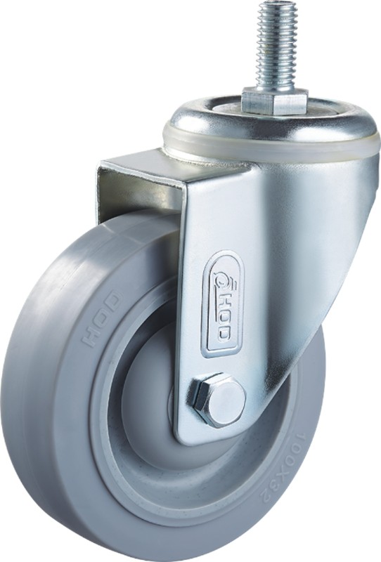 灰色絲杆萬向腳輪 灰色絲(sī)杆萬向腳輪